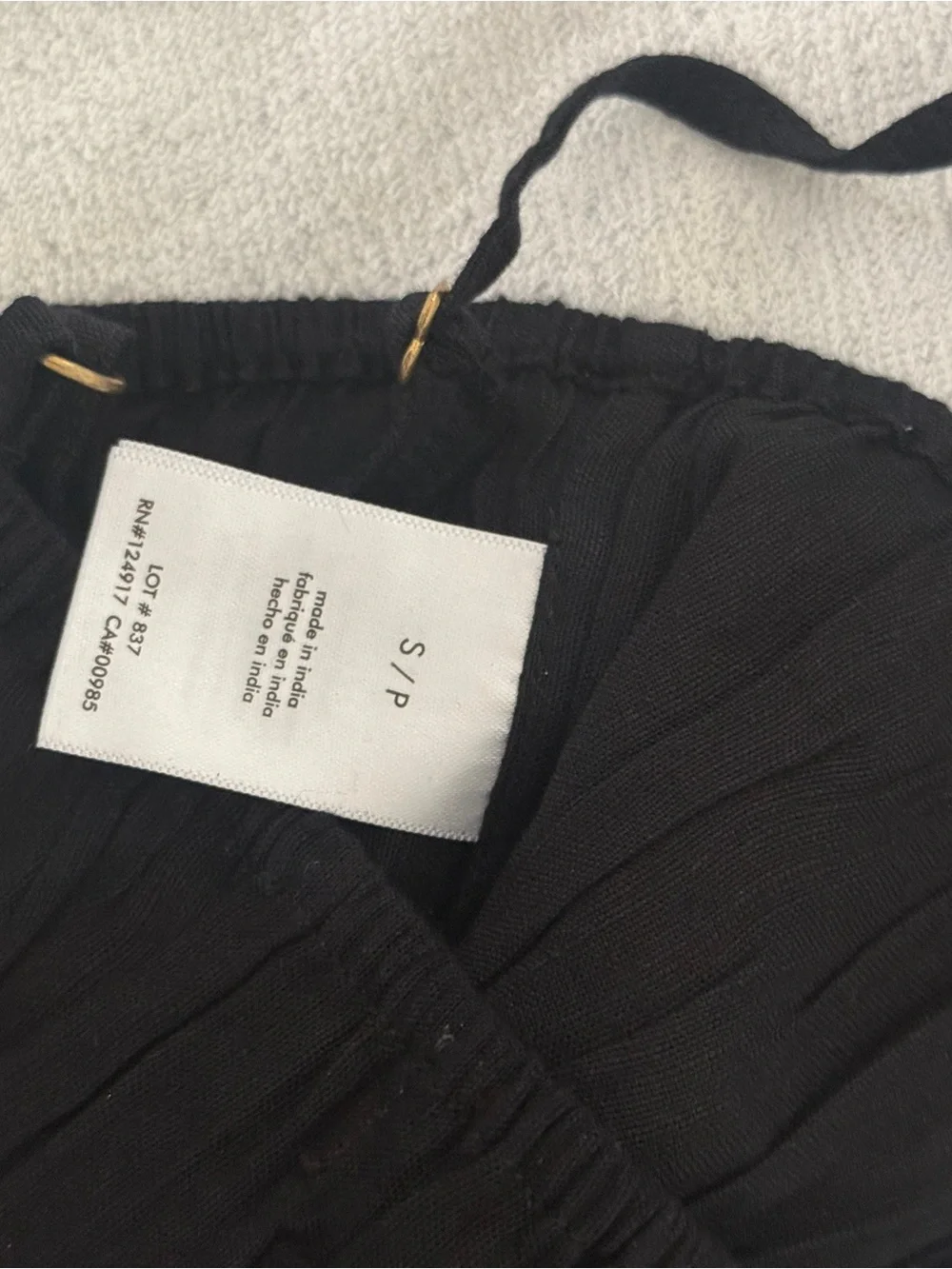 WeWoreWhat linen blend